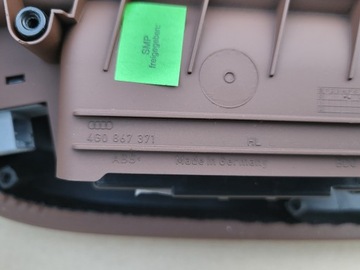 фото thumb №9, Підлокітник обшивка перемикач скла задній audi a6 c7 4g коричнева шкіра оригінальний номер