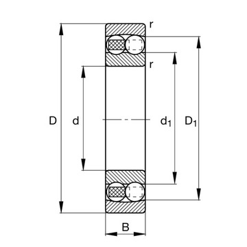 1202-TVH - FAG 15x35x11 mm