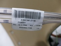 фото thumb №9, Mercedes ml w164 стеля ручки кронштейн коричнева