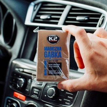 K2 MAGICZNA GĄBKA CZYŚCI USUWA PLAMY BRUD K290