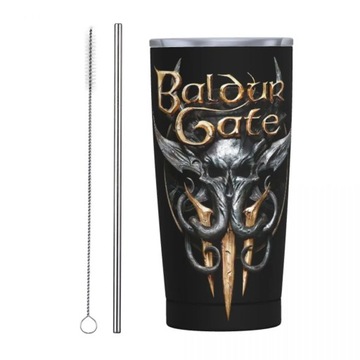 Термокружка на 20 унций Adventure Awaits Game Baldur's Gate 3 с логотипом и изоляцией