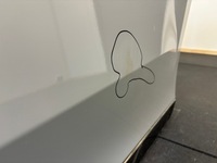 фото thumb №9, Mercedes eqs w296 296 дверь левая задние зад