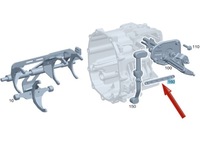 фото thumb №4, Тяга wodzik выборщик домкрат изменения коробки передач do mercedes sprinter w906 906