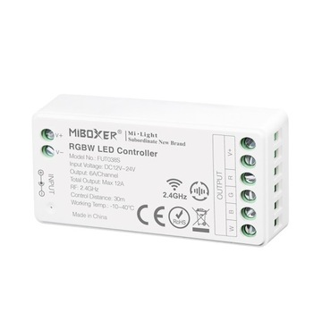 PILOT do sterowników taśm LED RGB / RGBW 4 STREFY