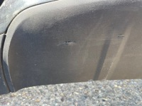 Бампер перед передній porsche macana 95b Зі Шроту, фото thumb