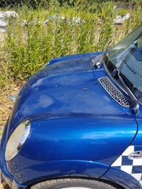 фото thumb №7, Mini cooper r50 r53 капот кришка двигуна код лакофарбового покриття 862/5 indi blue