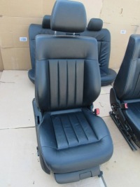 Mercedes e w212 212 lift сидіння заднє сидіння обшивки салон комплект шкіра сірі Доставка, фото thumb