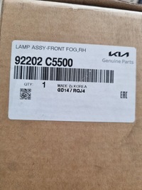 фото thumb №6, Kia sorento 2017-2020 противотуманная фара лампа противотуманная правая оригинальный номер 92202c5500