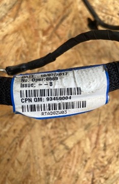 фото thumb №7, Жгут установка adblue opel vivaro b 1.6 cdti 93459004 241417802r