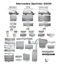 фото thumb №5, Ремкомплект двері bok бокових mercedes sprinter volkswagen crafter 906