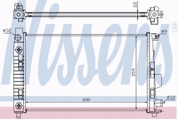 фото thumb №15, Радиаторов двигателя mercedes a-class w 168 97- a 140