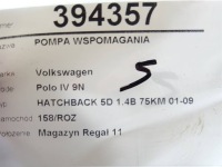 фото thumb №5, Насос усилителя vw polo iv 9n 6q0423155aa 1.4 75km 01-14 усилитель