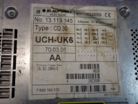 фото thumb №10, Opel vectra c 02-05 магнітола blaupunkt cd 13113145 453116246