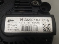 фото thumb №11, Генератор cl15 1.6 thp 225km 5g06 citroen ds7 ds4 3008 c5 508 9822230780