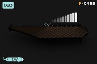 фото thumb №5, Полиця tir mercedes actros mp 4 11-19 еко-шкіра led