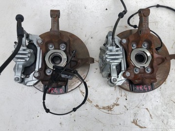 фото thumb №8, Renault trafic iii vivaro 2.0 dci ліва поворотна опора амортизатор ступиця перед