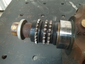 фото thumb №11, Mercedes w221 s класс - wał коленчатый з вкладыши