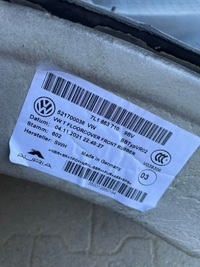 фото thumb №6, Vw t6.1 обшивка пол коврик 7l1863710 2021r