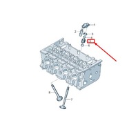 фото thumb №1, Vw t-roc a1 двигун клапан spring 04e109623ae original