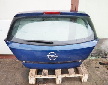 фото thumb №1, Opel astra iii h кришка зад задня багажника з скло колір z21b гарна