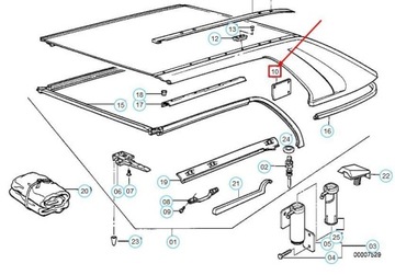 фото thumb №6, Bmw 3 e30 kabriolet з twardym крышей, новый оригинал
