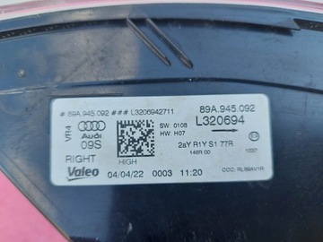 фото thumb №6, Audi q4 e-tron 89a лампа права зад задня led