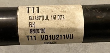 фото thumb №5, Kia sportage iv полуось перед 1.6 t-gdi правая левая 49500-d7090 49501-d7030