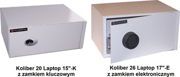 Сейф Koliber 45 Laptop 15-EM Установка через низ + заднюю часть