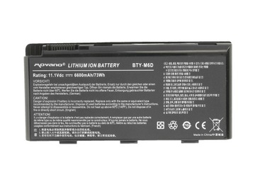 Аккумулятор для Msi BTY-M6D GT60 GT70 GT660 GT680 GT683