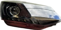 фото thumb №4, Фара prawalampa правая skoda fabia iii 3 линза + led 6v1941016b