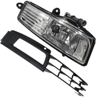 фото thumb №1, Правая решётка радиатора решётка заглушка бампера audi a6 c6 4f0 lifting + противотуманная фара