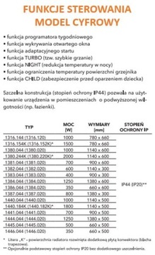 Масляный радиатор ЖК панель 114х60см 2000Вт ELPE
