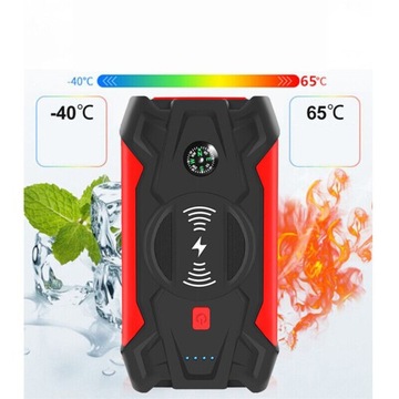 АВТОМОБИЛЬНЫЙ СТАРТЕР POWER BANK УСИЛИТЕЛЬ АККУМУЛЯТОРА БЕСПРОВОДНОЕ ЗАРЯДНОЕ УСТРОЙСТВО