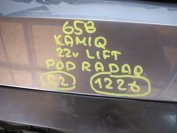фото thumb №10, Бампер перед переднє skoda kamiq рестайлінг 658 22r pod радар