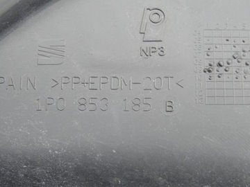 фото thumb №10, Панель под лобовым стеклом seat leon ii 2 рестайлинг европа 1p0853185b