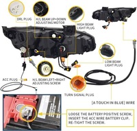 фото thumb №6, Honda civic x 2016-2021 лампа лампы перед комплект full led drl vland europa