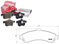 фото thumb №1, Тормозные колодки тормозные chevrolet trailblazer 01- перед b