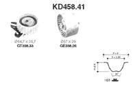 фото thumb №2, Набор ремень распределительного вала alfa romeo 145 146 147 156 1