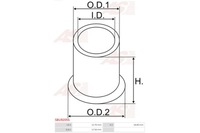 фото thumb №2, Втулка, wał стартер as-pl sbu9205s
