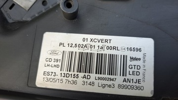 фото thumb №8, Ford mondeo mk5 полный led лампы передние kpl