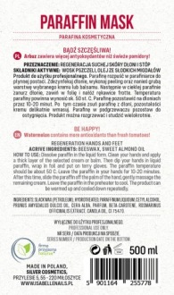 НАБОР 4 шт. КОСМЕТИЧЕСКОЙ ПАРАФИНОВОЙ МАСЛА АРБУЗ 500 мл