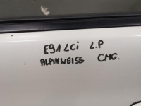 фото thumb №9, Двері лівий перед bmw seria 3 e91 lci alpinweiss