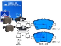 фото thumb №1, Ate гальмівні колодки гальмівні ford b-max fiesta vi tourneo