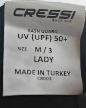 Купальная рубашка Cressi M/3 (40) черный