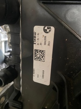 фото thumb №6, Bmw x6 x5 g05 m50dx 19r 400ps підсилювач радіатор pas перед комплект