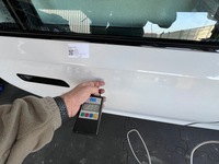 фото thumb №9, Дверь правый перед задняя bmw 7 g70 цвет a300