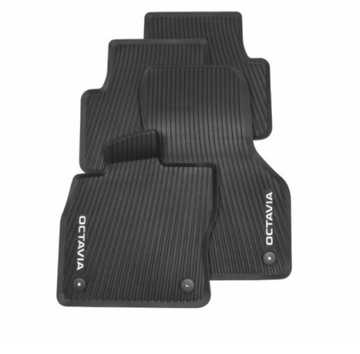 ОРИГИНАЛ РЕЗИНОВЫЕ КОВРИКИ ПЕРЕДНИЕ + ЗАДНИЕ SKODA OCTAVIA 4 IV