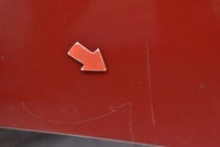 фото thumb №5, Капот крышка двигателя czerwona mitsubishi colt 6 vi z30 02-09