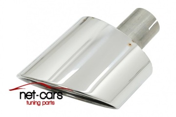 фото thumb №16, Дифузор спойлер наконечники audi a5 b9 f5 16- 19 s line rs 5 s5 наконечники хром