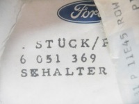 Контактор стартер ford transit mk1 06/77-01/78 оригінальний номер 6051369 Київ, фото thumb